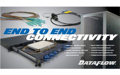 Enjoy end to end fibre connectivity from Dataflow